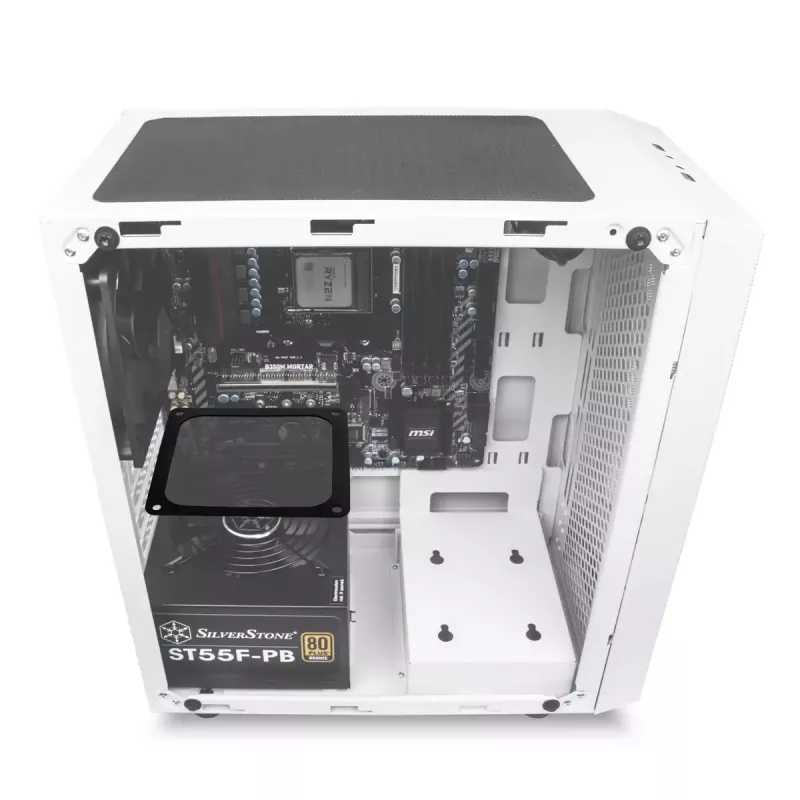 SilverStone SST-FF143W filtro de pó magnético, 140 mm, branco