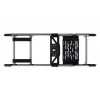 Res-Tech SMART COCKPIT, cockpit de corrida, preto, cinzento, acrilonitrilo-butadieno-estireno (ABS), alumínio, 42 kg, Itália