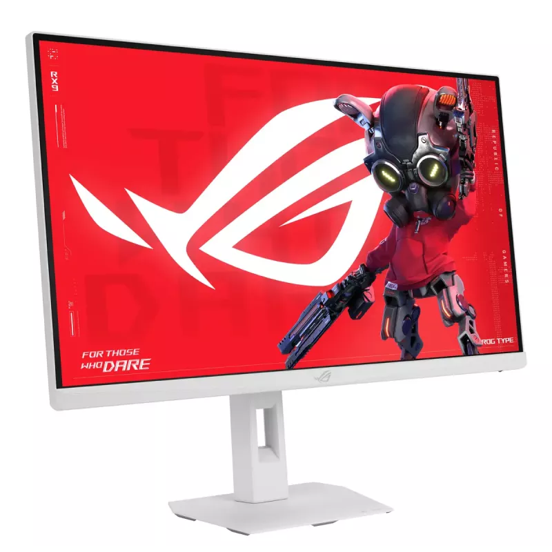 Monitor de computador ASUS ROG Strix XG27ACMES-W 27 polegadas 2560x1440 Fast IPS 1 ms VESA altura ajustável branco