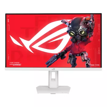 Monitor de computador ASUS ROG Strix XG27ACMES-W 27 polegadas 2560x1440 Fast IPS 1 ms VESA altura ajustável branco