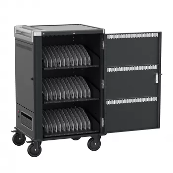Ewent EW1701 carrinho/armário para dispositivos portáteis armário portátil para dispositivos preto, cinzento