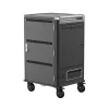 Ewent EW1701 carrinho/armário para dispositivos portáteis armário portátil para dispositivos preto, cinzento