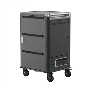 Ewent EW1701 carrinho/armário para dispositivos portáteis armário portátil para dispositivos preto, cinzento