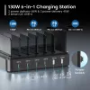 Ewent EW1335 carregador para dispositivos móveis universal preto CA função de carregamento rápido interior