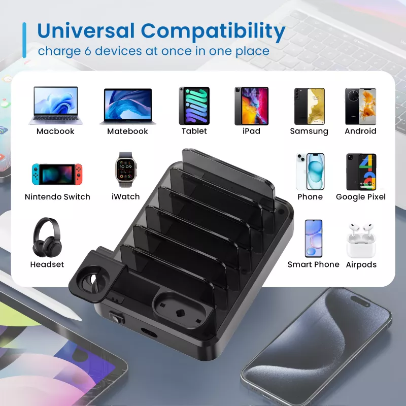 Ewent EW1335 carregador para dispositivos móveis universal preto CA função de carregamento rápido interior