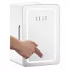 Mini-frigorífico com espelho de maquilhagem LED Elle ESDAF01WHEU 6 L branco