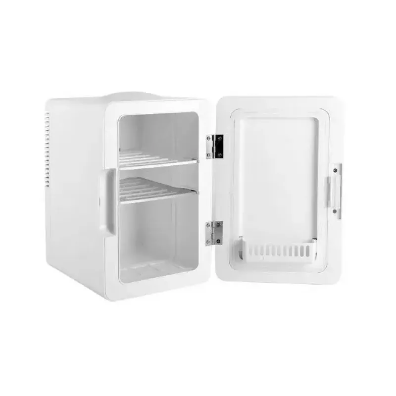 Mini-frigorífico com espelho de maquilhagem LED Elle ESDAF01WHEU 6 L branco