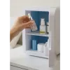 Mini-frigorífico com espelho de maquilhagem LED Elle ESDAF01WHEU 6 L branco