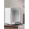 Mini-frigorífico com espelho de maquilhagem LED Elle ESDAF01WHEU 6 L branco