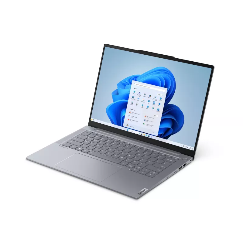 Portátil Lenovo ThinkBook 14 G6+ IMH Intel Core Ultra 5 125H 36,8 cm (14,5 polegadas) WQXGA 16 GB LPDDR5x-SDRAM 512 GB SSD Wi-Fi 6E (802.11ax) Windows 11 Pro Inglês EUA Cinzento