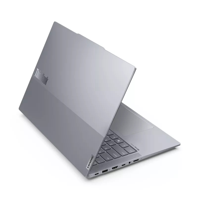 Portátil Lenovo ThinkBook 14 G6+ IMH Intel Core Ultra 5 125H 36,8 cm (14,5 polegadas) WQXGA 16 GB LPDDR5x-SDRAM 512 GB SSD Wi-Fi 6E (802.11ax) Windows 11 Pro Inglês EUA Cinzento