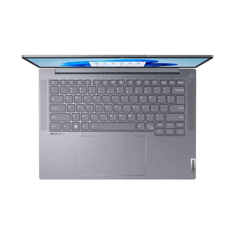 Portátil Lenovo ThinkBook 14 G6+ IMH Intel Core Ultra 5 125H 36,8 cm (14,5 polegadas) WQXGA 16 GB LPDDR5x-SDRAM 512 GB SSD Wi-Fi 6E (802.11ax) Windows 11 Pro Inglês EUA Cinzento