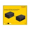 Caixa para HDD/SSD DeLOCK 64187 preto 2,5/3,5 polegadas 5 Gbit/s
