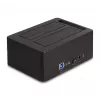 Caixa para HDD/SSD DeLOCK 64187 preto 2,5/3,5 polegadas 5 Gbit/s