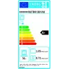 Forno elétrico de encastrar Samsung NV7B41301AK 76 L, 3850 W, controlo tátil, preto