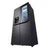 Frigorífico side-by-side LG InstaView GMG960EVJE independente 638 L preto