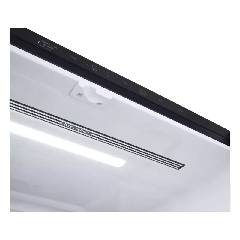 Frigorífico side-by-side LG InstaView GMG960EVJE independente 638 L preto