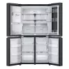 Frigorífico side-by-side LG InstaView GMG960EVJE independente 638 L preto