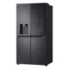 Frigorífico side-by-side LG InstaView GMG960EVJE independente 638 L preto