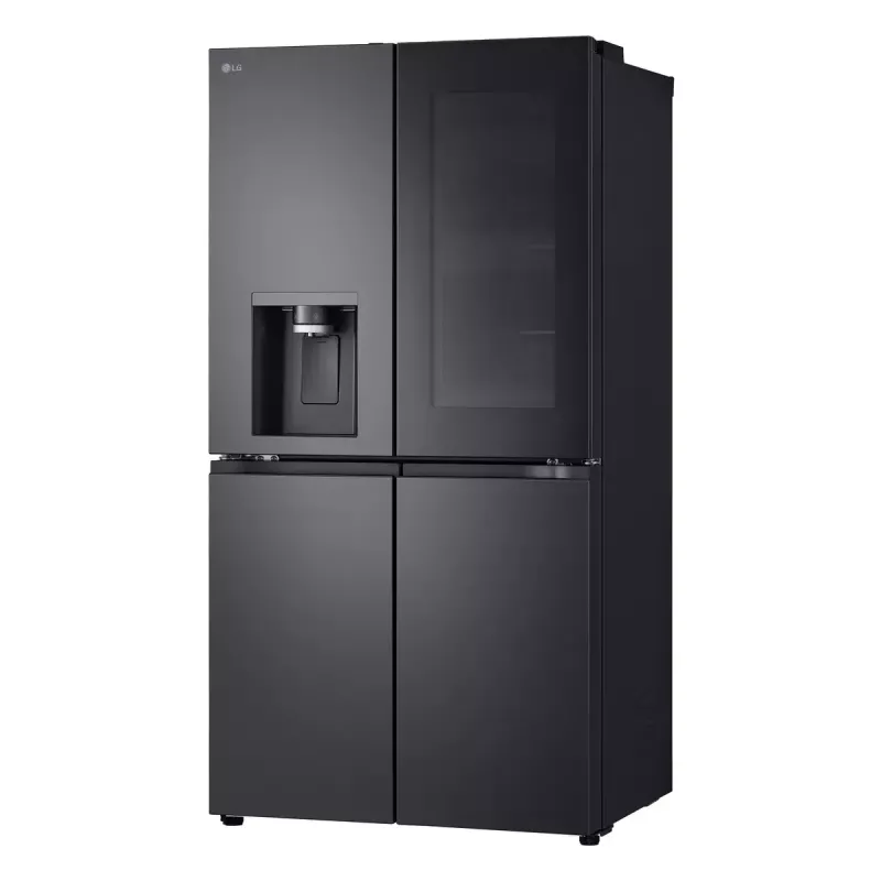 Frigorífico side-by-side LG InstaView GMG960EVJE independente 638 L preto