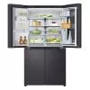Frigorífico side-by-side LG InstaView GMG960EVJE independente 638 L preto