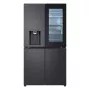 Frigorífico side-by-side LG InstaView GMG960EVJE independente 638 L preto