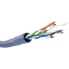 Cabo de rede GOOBAY 96096 Cat6a U/UTP em rolo, 100 m, azul