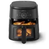 Fritadeira Philips 2000 series NA220/00 individual 4,2 L de pé 1500 W fritadeira de ar quente preta