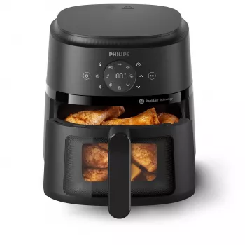 Fritadeira Philips 2000 series NA220/00 individual 4,2 L de pé 1500 W fritadeira de ar quente preta