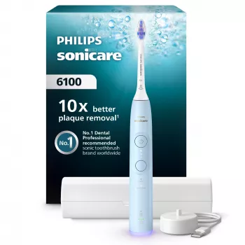 Escova de dentes recarregável Philips Sonicare 6100 series Series 6100 HX7406/02