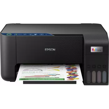 Impressora multifunções de jato de tinta Epson EcoTank ET-2861 — A4, 5760×1440 DPI, 33 ppm, Wi-Fi, preta
