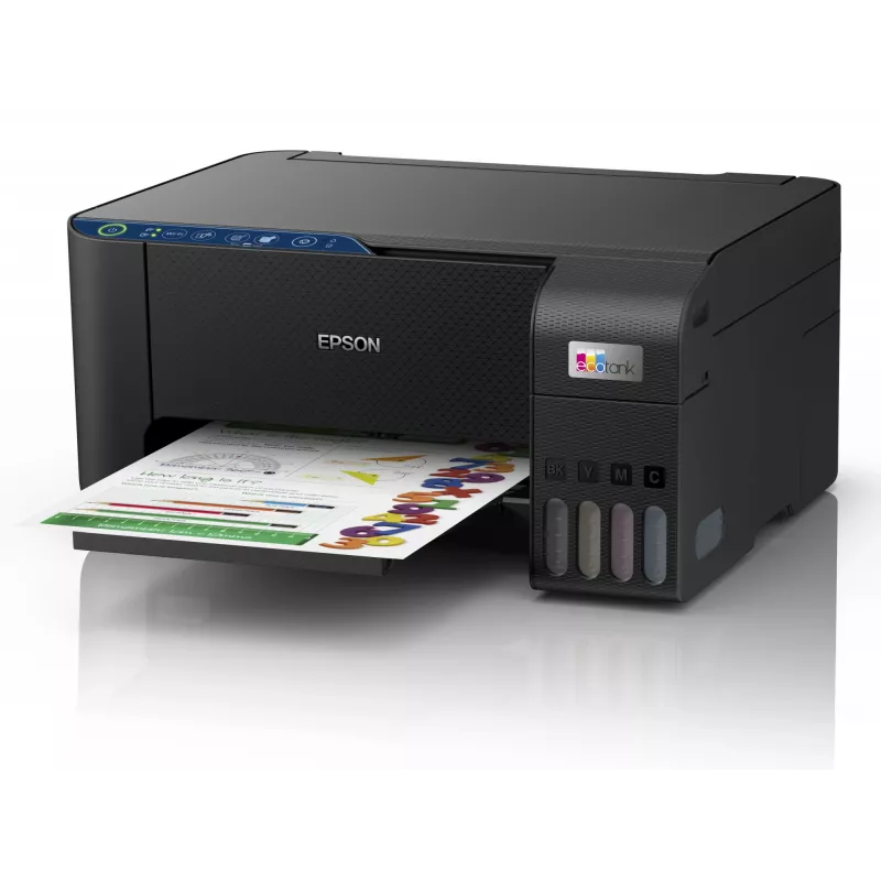 Impressora multifunções de jato de tinta Epson EcoTank ET-2861 — A4, 5760×1440 DPI, 33 ppm, Wi-Fi, preta