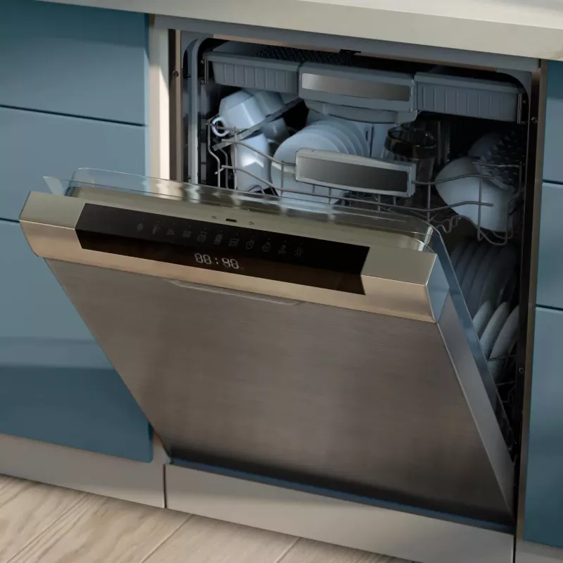 Fritadeira de ar quente Philips 4000 Series Dual Stack cesto vertical 10L de pé 2750 W preta