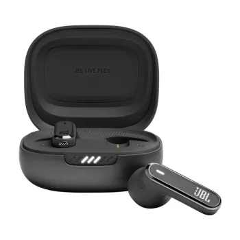 Auscultadores JBL LIVE FLEX True Wireless Stereo (TWS) in-ear chamadas/música Bluetooth preto