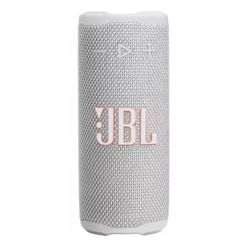 Altifalante mono JBL Grip Branco — 16 W RMS, Bluetooth, USB-C, bateria integrada