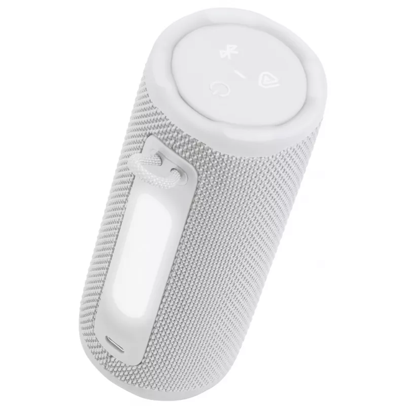 Altifalante mono JBL Grip Branco — 16 W RMS, Bluetooth, USB-C, bateria integrada