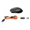 Rato Gaming be quiet Dark Perk | Sym Destro RF Wireless + USB Type-C Ótico 32000 DPI