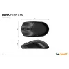 Rato Gaming be quiet Dark Perk | Sym Destro RF Wireless + USB Type-C Ótico 32000 DPI