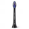 Philips Sensitive HX6056/88 pack de 6 cabeças de escova Preto 6 unid.