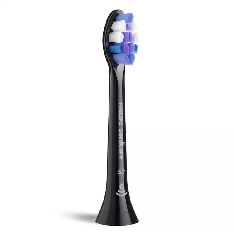 Philips Sensitive HX6056/88 pack de 6 cabeças de escova Preto 6 unid.
