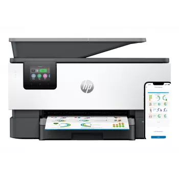 Impressora multifunções sem fios HP OfficeJet Pro 9122e a cores, Instant Ink; impressão frente e verso