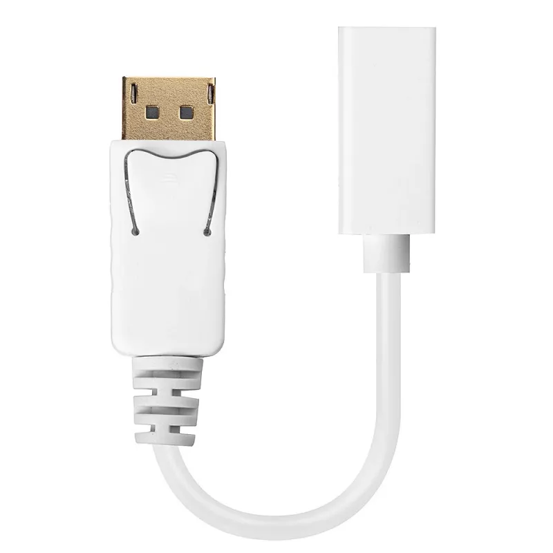 Cabo adaptador Lindy DisplayPort macho para Mini-DisplayPort fêmea