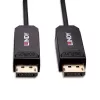 Cabo DP 2.0 UHBR10 híbrido de fibra ótica Lindy 30m, 30 m, DisplayPort, DisplayPort, macho, macho, 7680 x 4320 píxeis