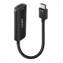 Lindy conversor HDMI 8K60 para DisplayPort 1.4, 0,157 m, HDMI tipo A (Standard), DisplayPort, conector macho, conector fêmea, reto