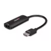 Lindy conversor HDMI 8K60 para DisplayPort 1.4, 0,157 m, HDMI tipo A (Standard), DisplayPort, conector macho, conector fêmea, reto