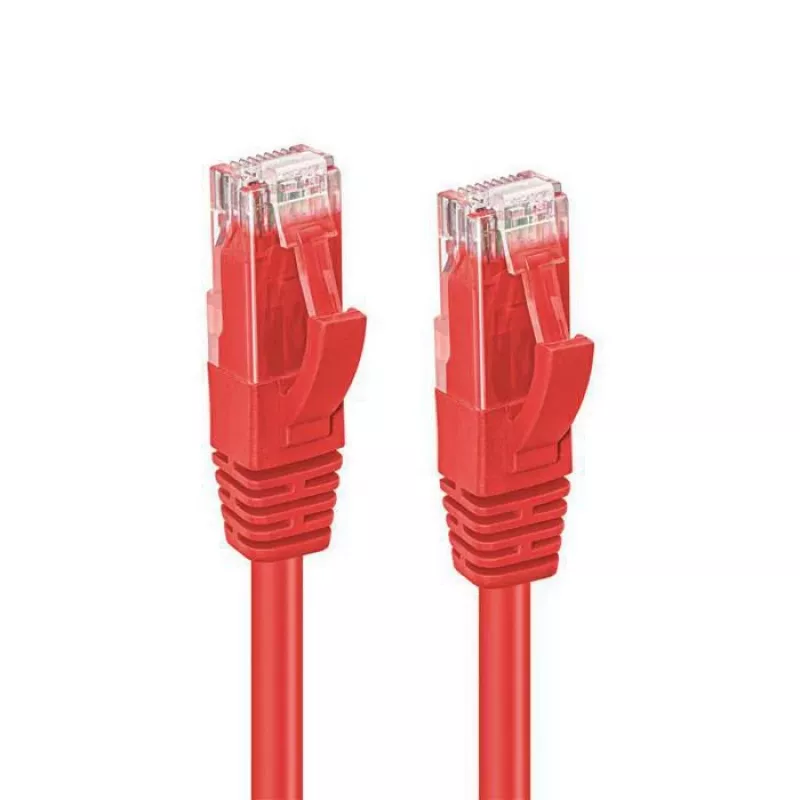 Microconnect UTP501R cabo de rede vermelho 1 m Cat5e U/UTP (UTP)