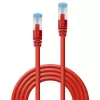 Lindy 47168 cabo de rede vermelho 10 m Cat6a S/FTP (S-STP)