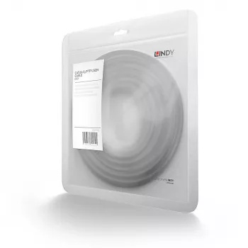 Lindy cabo de rede Cat.6A S/FTP LSZH 10 m, cinzento, 10 m, Cat6a, S/FTP (S-STP), RJ-45, RJ-45, cinzento
