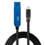 Lindy 5m USB 3.2 Gen 1 C/A Active Extension Pro, 5 m, USB C, USB A, USB 3.2 Gen 1 (3.1 Gen 1), preto