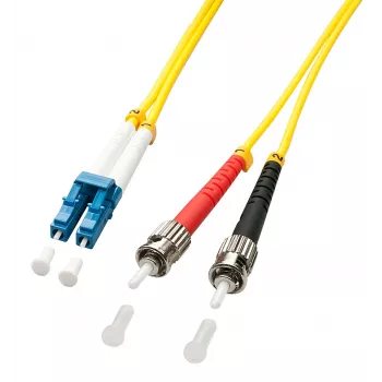 Cabo de fibra ótica/InfiniBand Lindy 1m LC/ST multicolor, amarelo